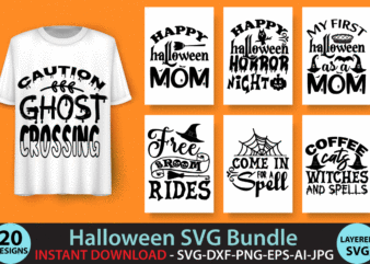 Halloween SVG Bundle graphic t shirt