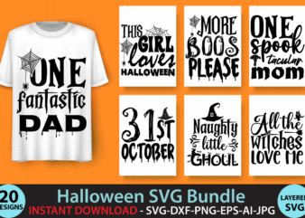 Halloween SVG Bundle