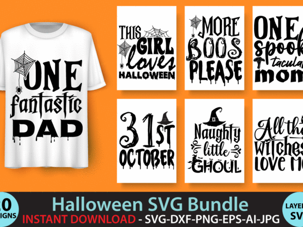 Halloween svg bundle graphic t shirt