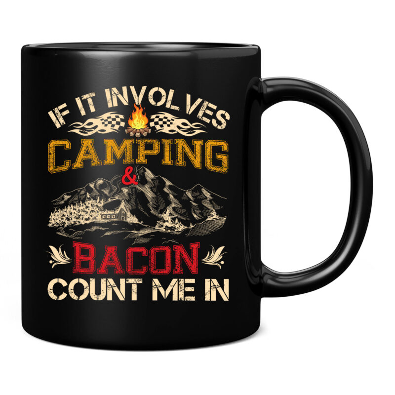 Camping Bacon Camper Life Funny Camping ,Camping Outfit PC