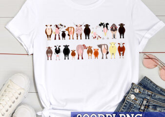 Cattle PNG File For Shirt, Cow Lover Gift, Farming PNG Design, Farmer Gift, Cattle Sublimation, Funny Gift Digital Download HC