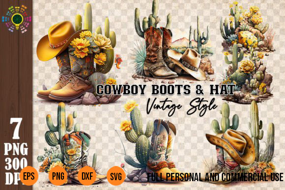 Cowboy boots clipart 6 vintage cowboy hat for sublimation t-shirt design Cowboy boots clipart 6 vintage cowboy hat for sublimation t-shirt design