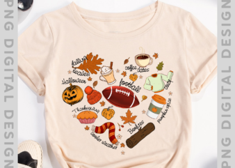 Cozy Autumn Sweatshirt, warm fall Sweatshirt. Pumpkin food leaves pie coffee rainbow Sweatshirt, Vintage Pumpkin Maple Leaves Football PH