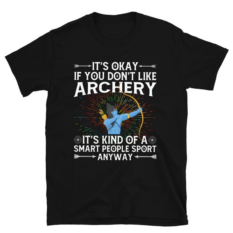 Cute Archery Design For Men Women Archer Bow Archery Lover T-Shirt PC