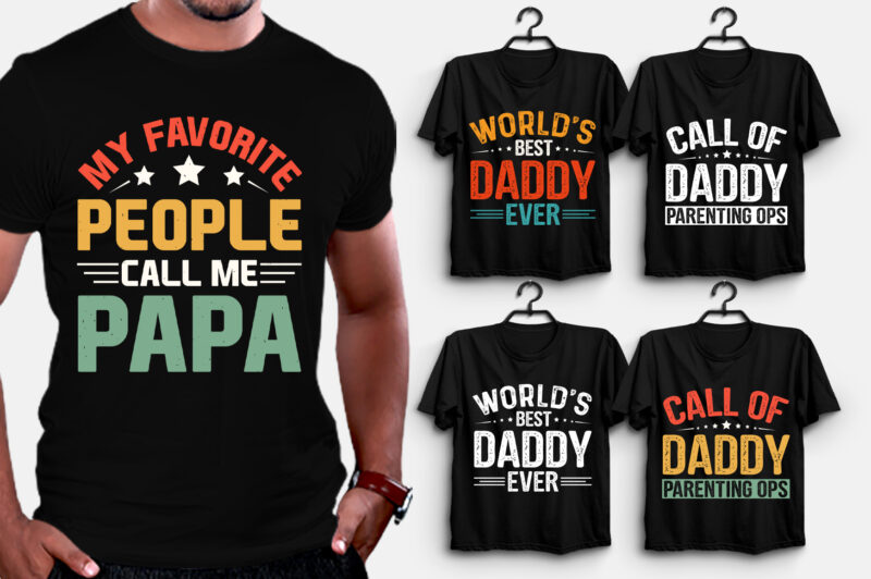 Father’s Day T-Shirt Design Bundle-Amazon Best Selling T-Shirt Design Bundle