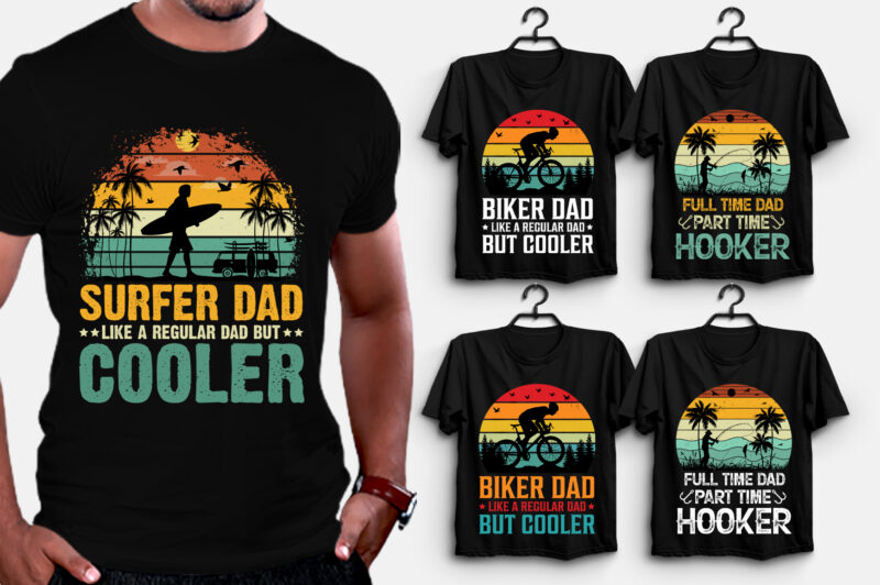 Father’s Day T-Shirt Design Bundle-Amazon Best Selling T-Shirt Design Bundle