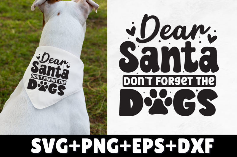 Christmas Dog Svg Bundle