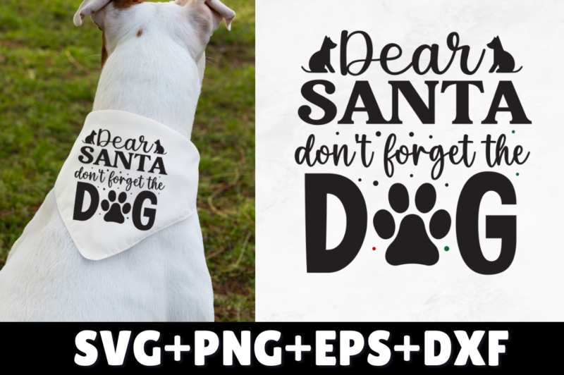 Christmas Dog Svg Bundle