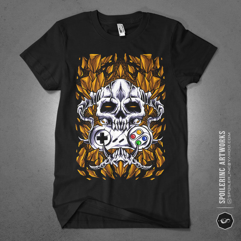 skull x bone tshirt design bundle