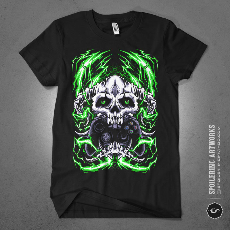 skull x bone tshirt design bundle