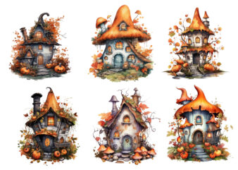 Fairy House Halloween Sublimation