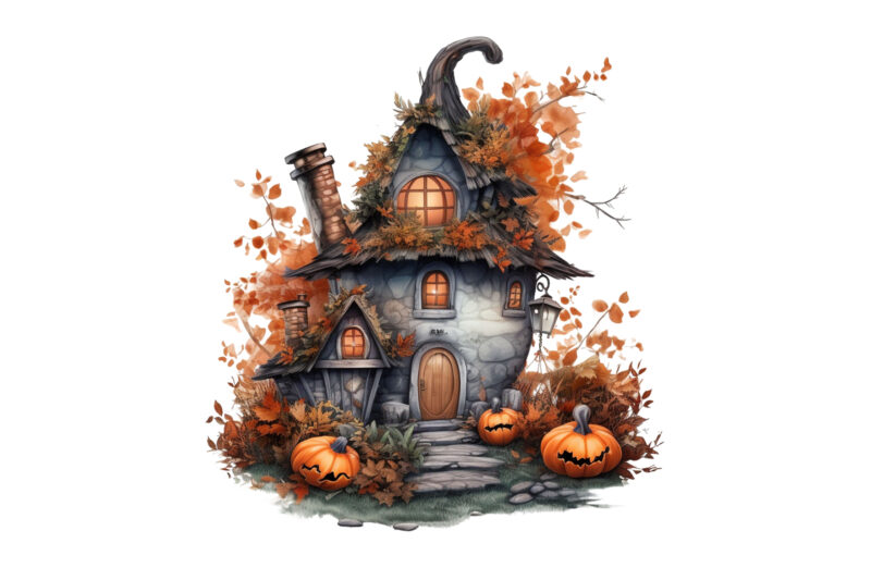 Fairy House Halloween Sublimation