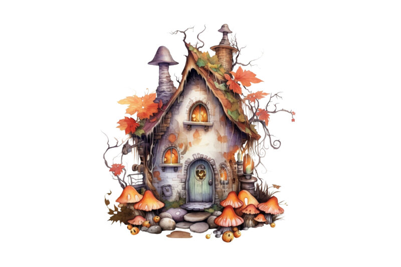 Fairy House Halloween Sublimation