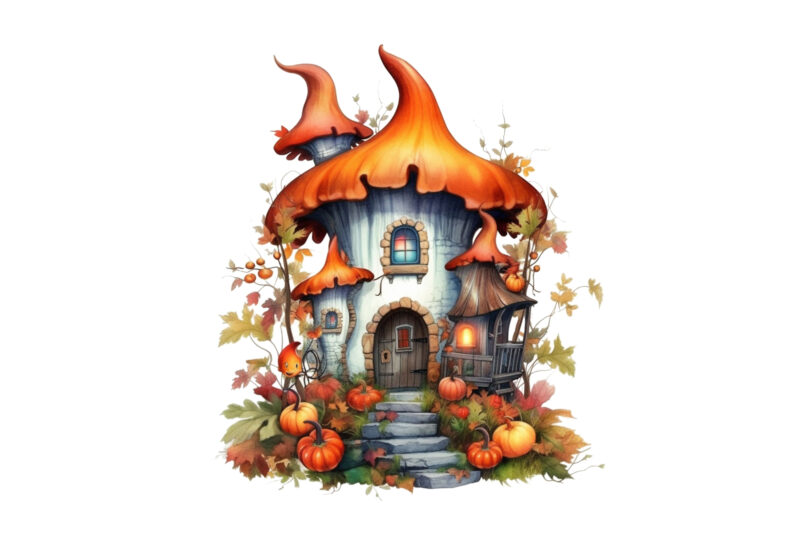 Fairy House Halloween Sublimation