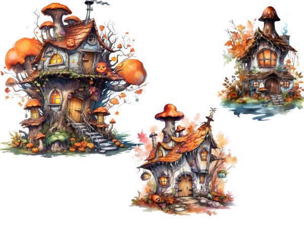 Ghost castle, fairy house, fairy halloween, fairy house sublimation, fairy house clipart, pumpkin clipart, pumpkin sublimation, pumpkin halloween, pumpkin, happy halloween, halloween spider, halloween, halloween party, horror, spider, halloween clipart, t shirt design template