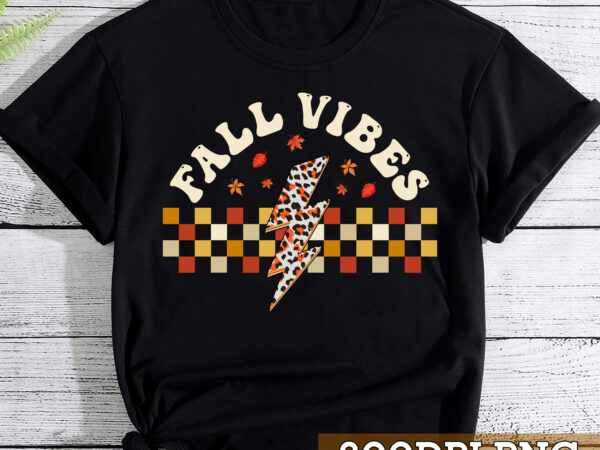 Fall vibes leopard pumpkin autumn season retro vintage nc t shirt graphic design