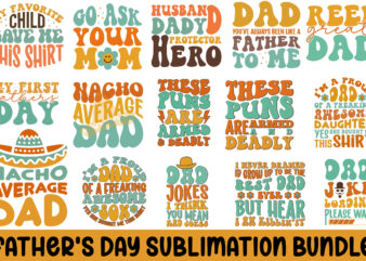 Father’s Day Sublimation Bundle t shirt graphic design