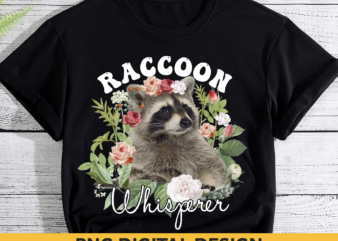 Floral Raccoon