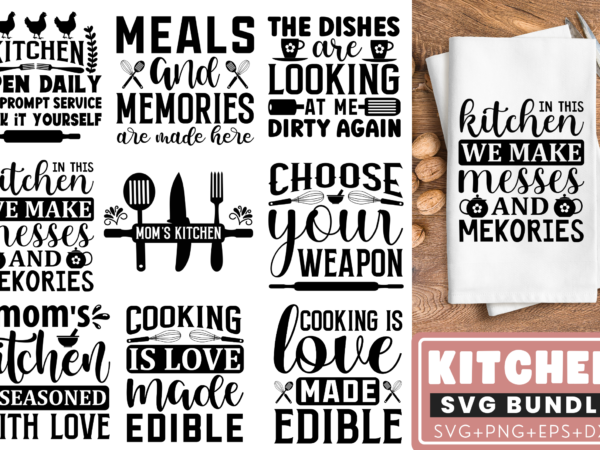 funny kitchen svg