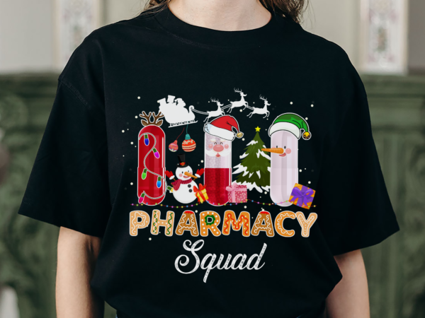 Funny pills pharmacy pharmacist squad christmas costume t-shirt, funny christmas, christmas gift th
