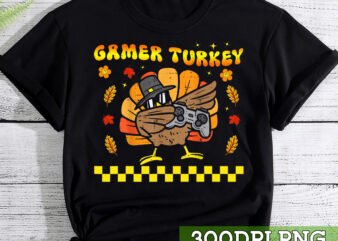 Gamer Turkey Video Gamer Gaming Funny Dabbing Turkey Retro NC