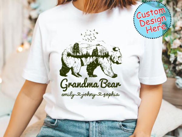 Grandma bear t shirt, grandma bear shirt, grandma t-shirt, gift for grandma, grandma shirt ph
