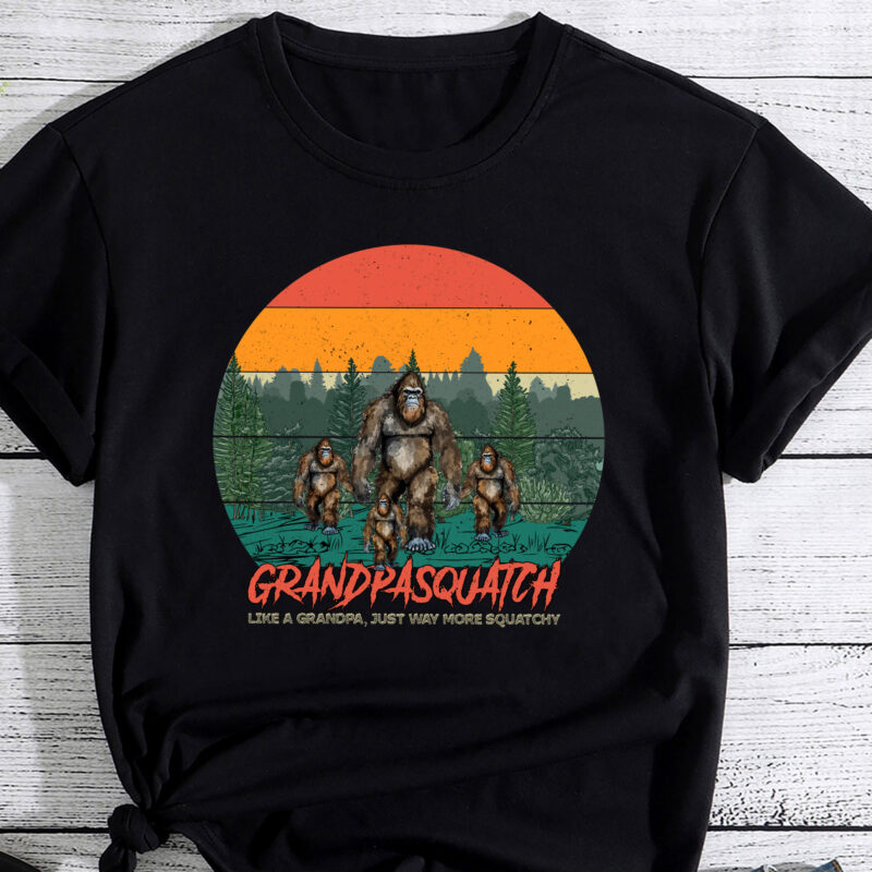 Grandpa Squatch Like A Grandpa Just Way More Squatchy Retro PC
