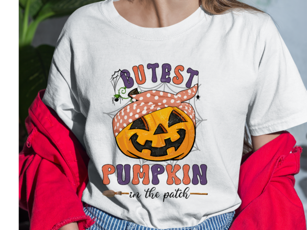 Groovy pumpkin png file for shirt, cutest pumpkin in the patch, cute halloween gift, halloween costume, instant download hh t shirt design template