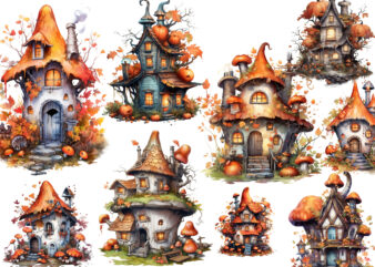 Ghost Castle, Fairy House, Fairy Halloween, Fairy House Sublimation, Fairy House Clipart, Pumpkin Clipart, Pumpkin Sublimation, Pumpkin Halloween, Pumpkin, Happy Halloween, Halloween Spider, Halloween, Halloween Party, Horror, Spider, Halloween Clipart, t shirt design template