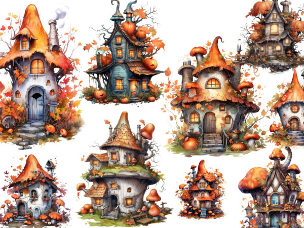 Ghost castle, fairy house, fairy halloween, fairy house sublimation, fairy house clipart, pumpkin clipart, pumpkin sublimation, pumpkin halloween, pumpkin, happy halloween, halloween spider, halloween, halloween party, horror, spider, halloween clipart, t shirt design template