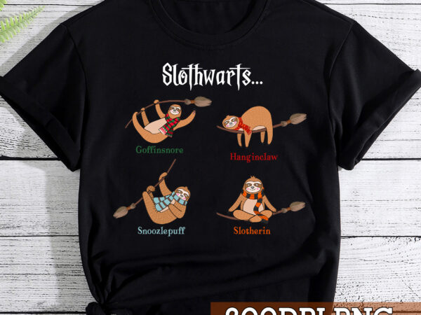 Harry slothwarts-funny birthday gift sloth t-shirt, slothwarts inspired shirt, funny sloth t-shirt, sloth png file pc