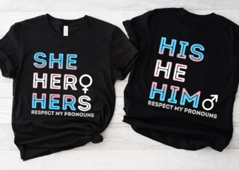 His He Him Respect My Pronouns Trans Transgender Pride Flag NH