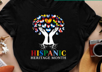Hispanic Heritage Month Proud Hispanic Latino Americans Gift T-shirt