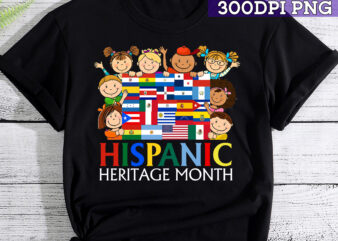 Hispanic Heritage Month Shirt Kids Boy Girl Toddler Latino T-Shirt PC