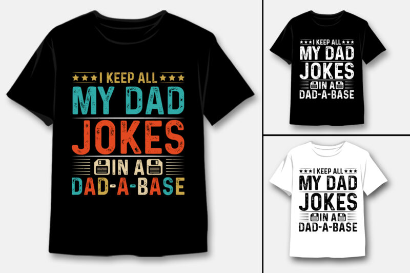 Dad Father’s Day T-Shirt Design Bundle-Amazon Best Selling T-Shirt Design Bundle