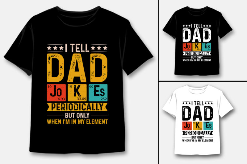 Father’s Day T-Shirt Design Bundle-Amazon Best Selling T-Shirt Design Bundle
