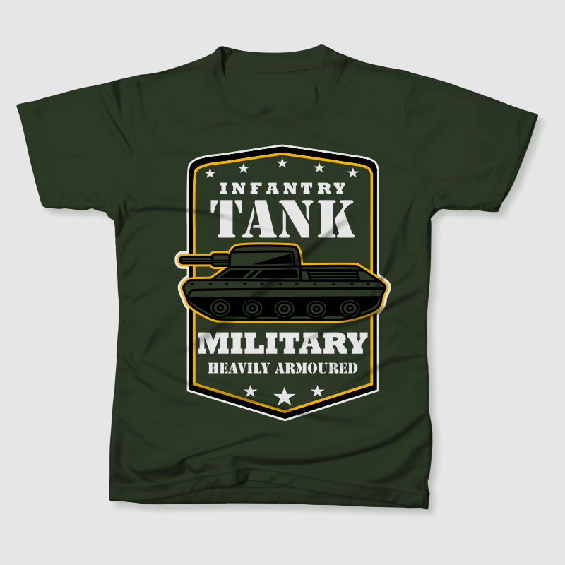 Infantry Tank Cartoon