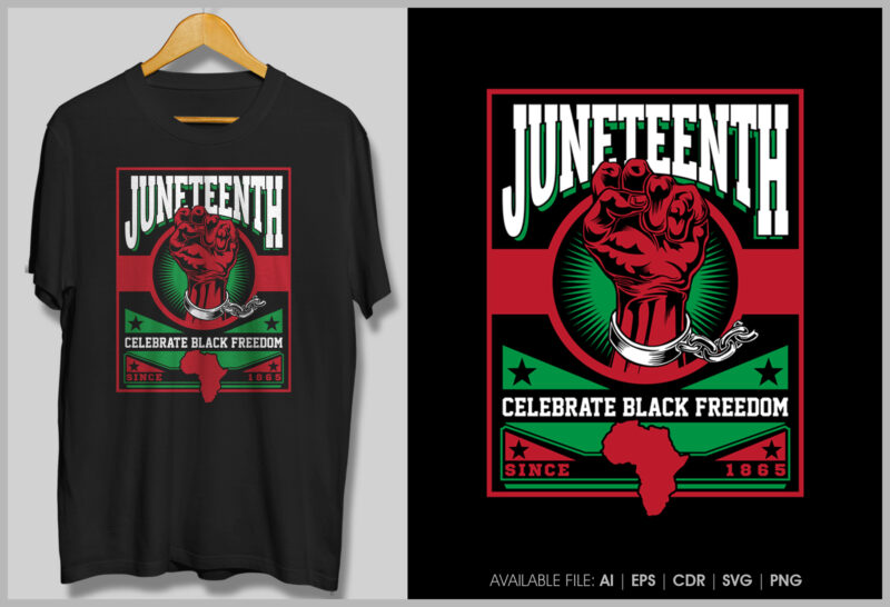 Juneteenth T-shirt Design Bundle – Part 2