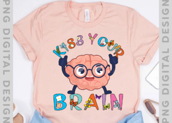 Kiss Your Brain Shirt,Mental Health Matters, Sped Teacher Tee,Mental Health Shirt,Walnut Brain Tee,Mental Health Gift, Funny Teacher Shirt PH