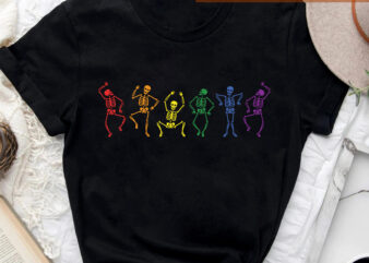 LGBT Pride PNG File For Shirt, Skeleton LGBT Pride Flag, Bisexuality Design, Bi Pride, Gay Lesbian Gift, Equality Digital Download HC