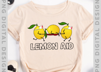 Lemon Aid Funny Lemonade Funny Lemons T-Shirt, Funny Lemon, Lemon Nurse, Funny Gift TH