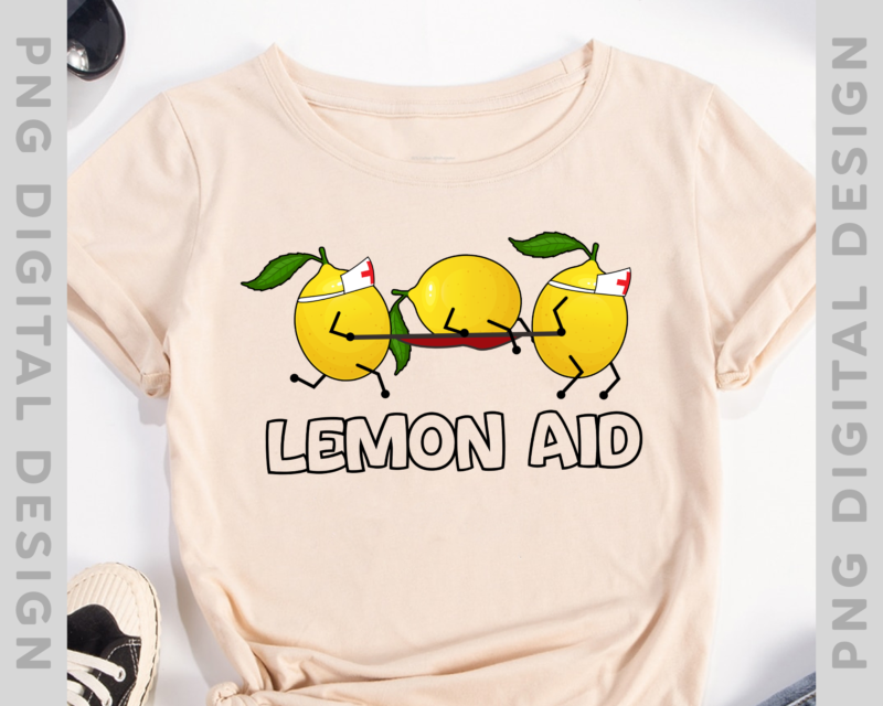 Lemon Aid Funny Lemonade Funny Lemons T-Shirt, Funny Lemon, Lemon Nurse, Funny Gift TH