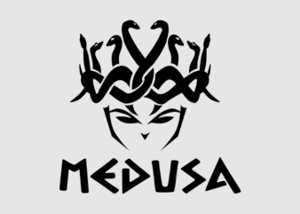 Medusa Art t shirt designs for sale