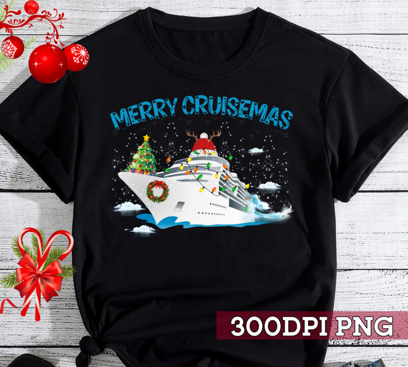 Merry Cruisemas Family Cruise Christmas Funny Boat Trip NC