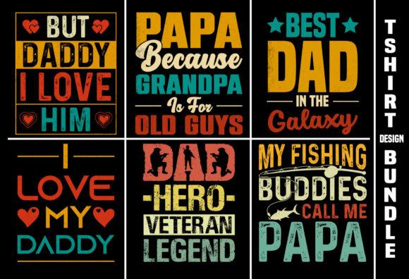 Mom Dad T-Shirt Design Mega Bundle,