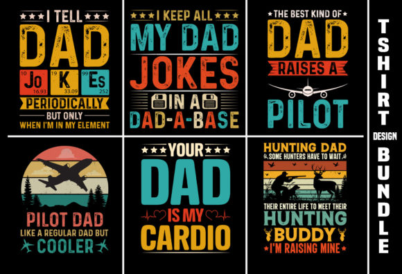 Mom Dad T-Shirt Design Mega Bundle,