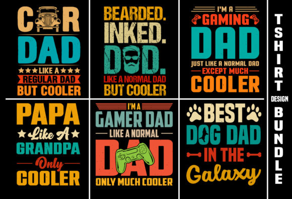 Mom Dad T-Shirt Design Mega Bundle,