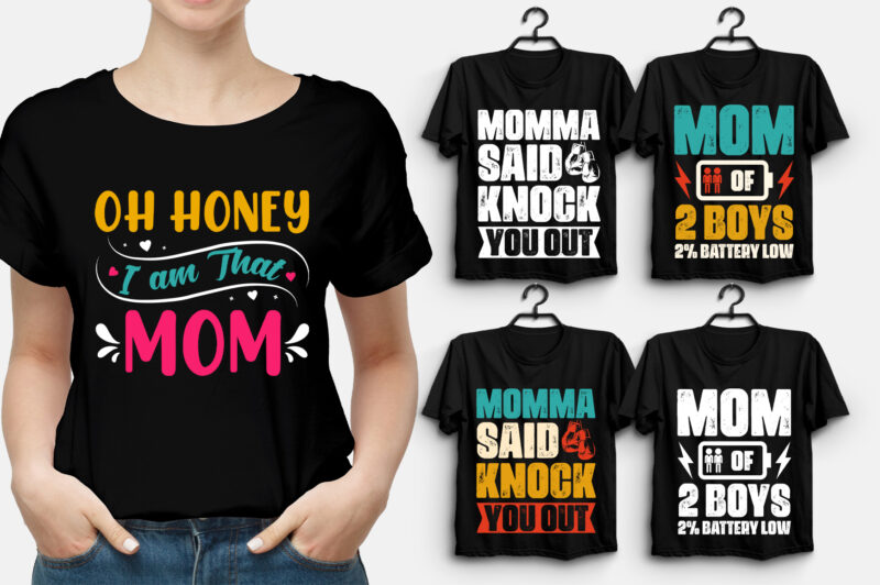 Mother’s Day T-Shirt Design Bundle