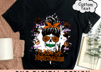 Mother Of Nightmares – Personalized Shirt – Birthday, Halloween Gift For Mom, Mother, Mama