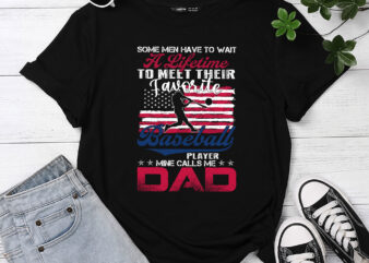 My Favorite Baseball Player Mine Calls Me Dad Father’s Day PC t shirt designs for sale